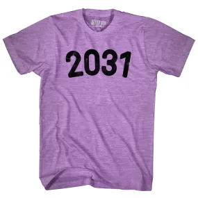 2031 Year Celebration Adult Tri-Blend T-shirt