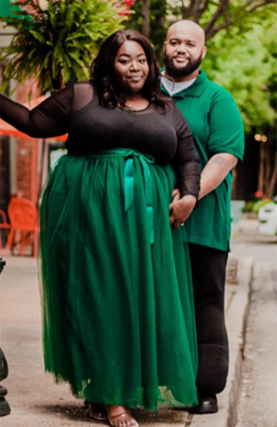 928 - Plus Size Long Maxi A-Line Tutu Tulle Wedding Skirt