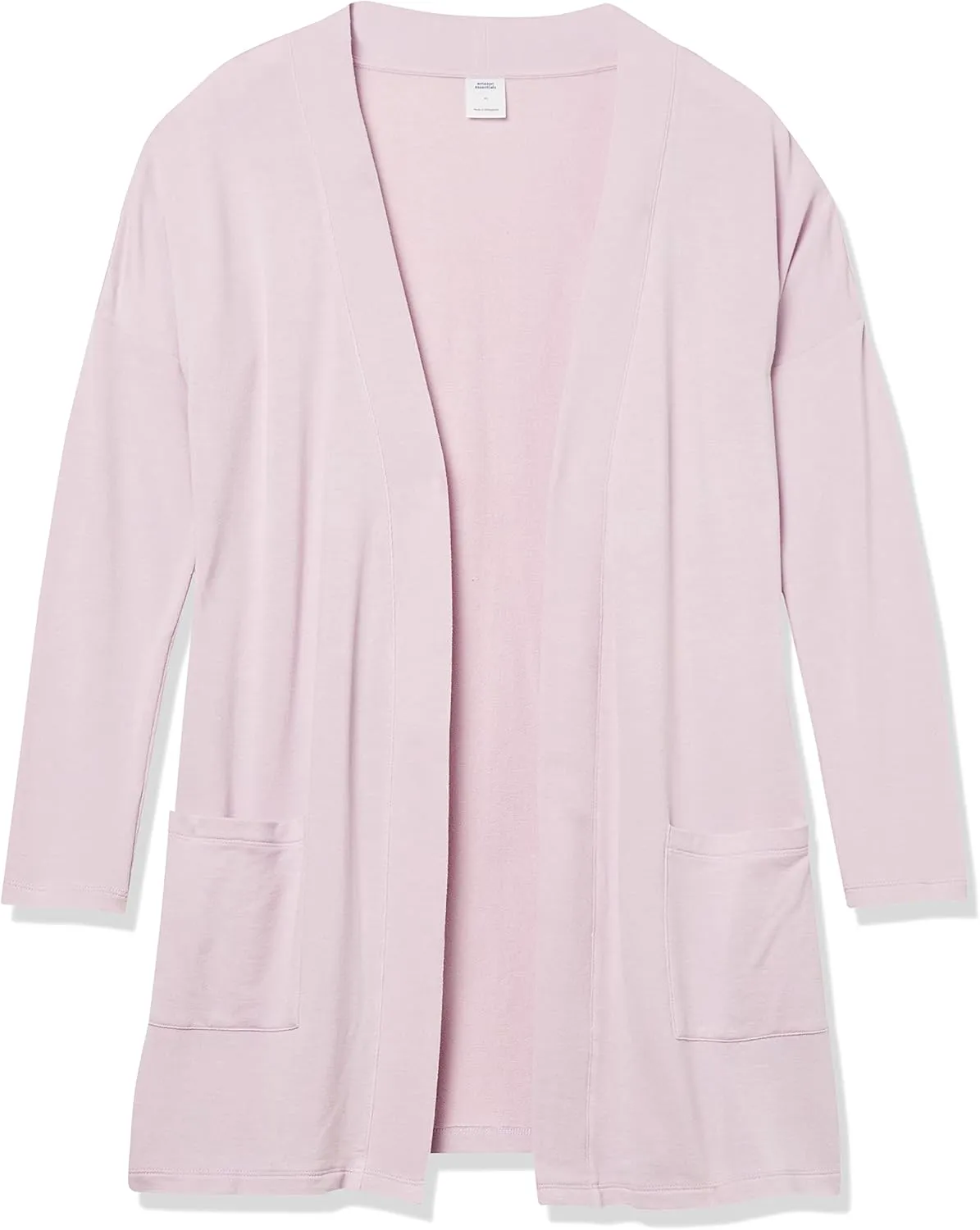 Amazon Essentials Women's Relaxed-Fit Lightweight Lounge Open-Front Cardigan