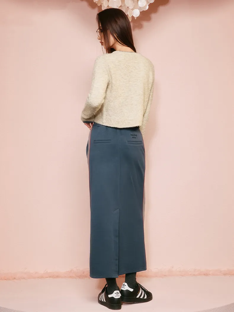 Betty Print Casual Flare Relax Long-Skirt