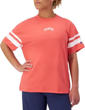Champion Women's Tshirt, Classic Oversized Tshirt Soft and Comfortable Tee Shirt For Women