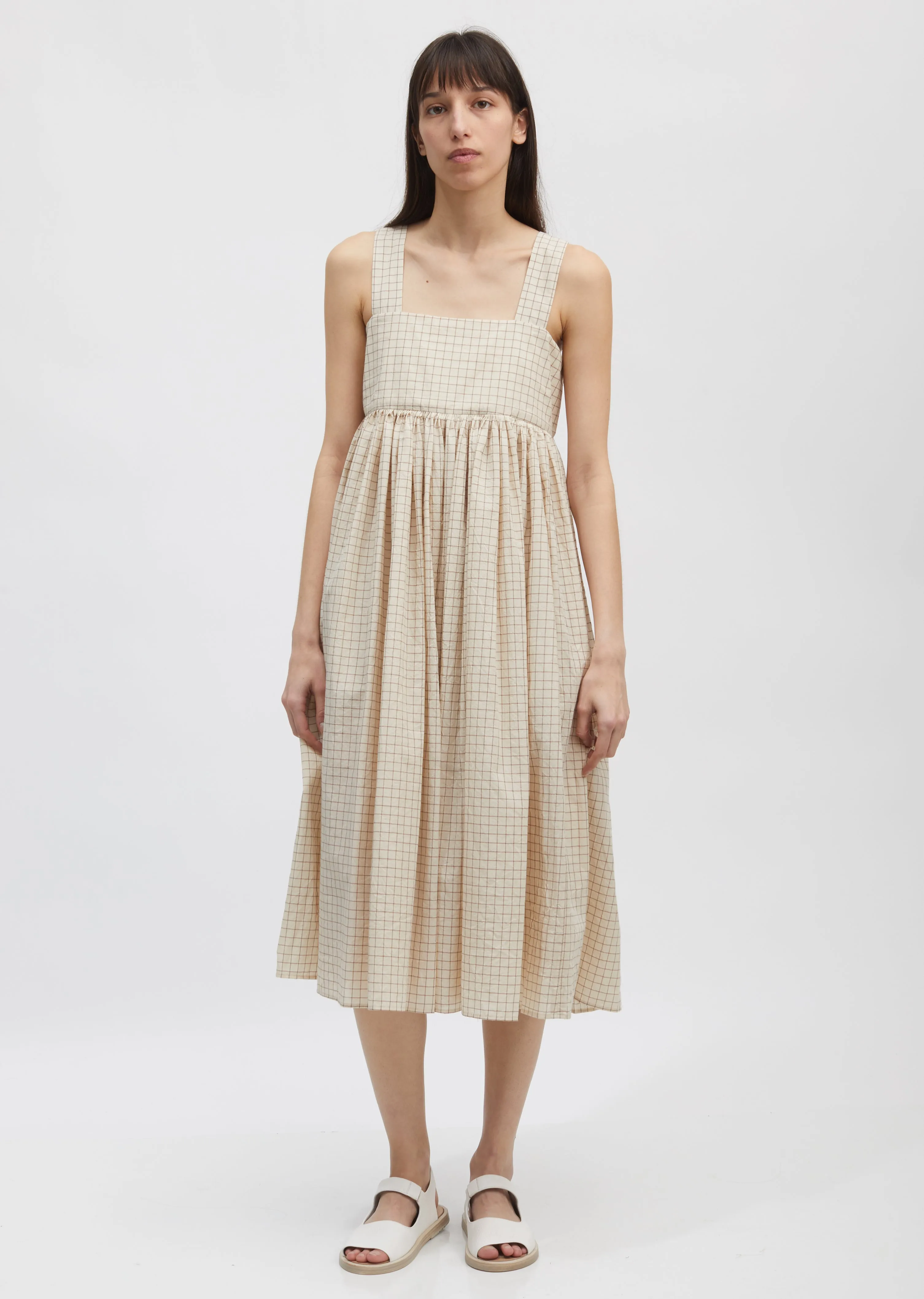 Check Print Sundress