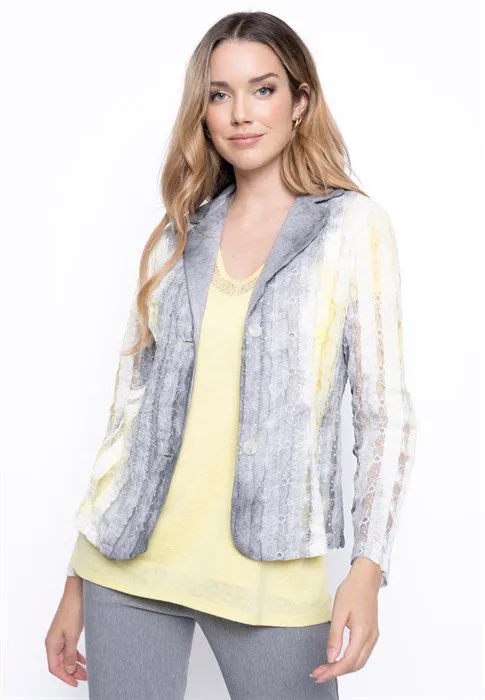 CUSTOM-DYED BLAZER JACKET Light Weight