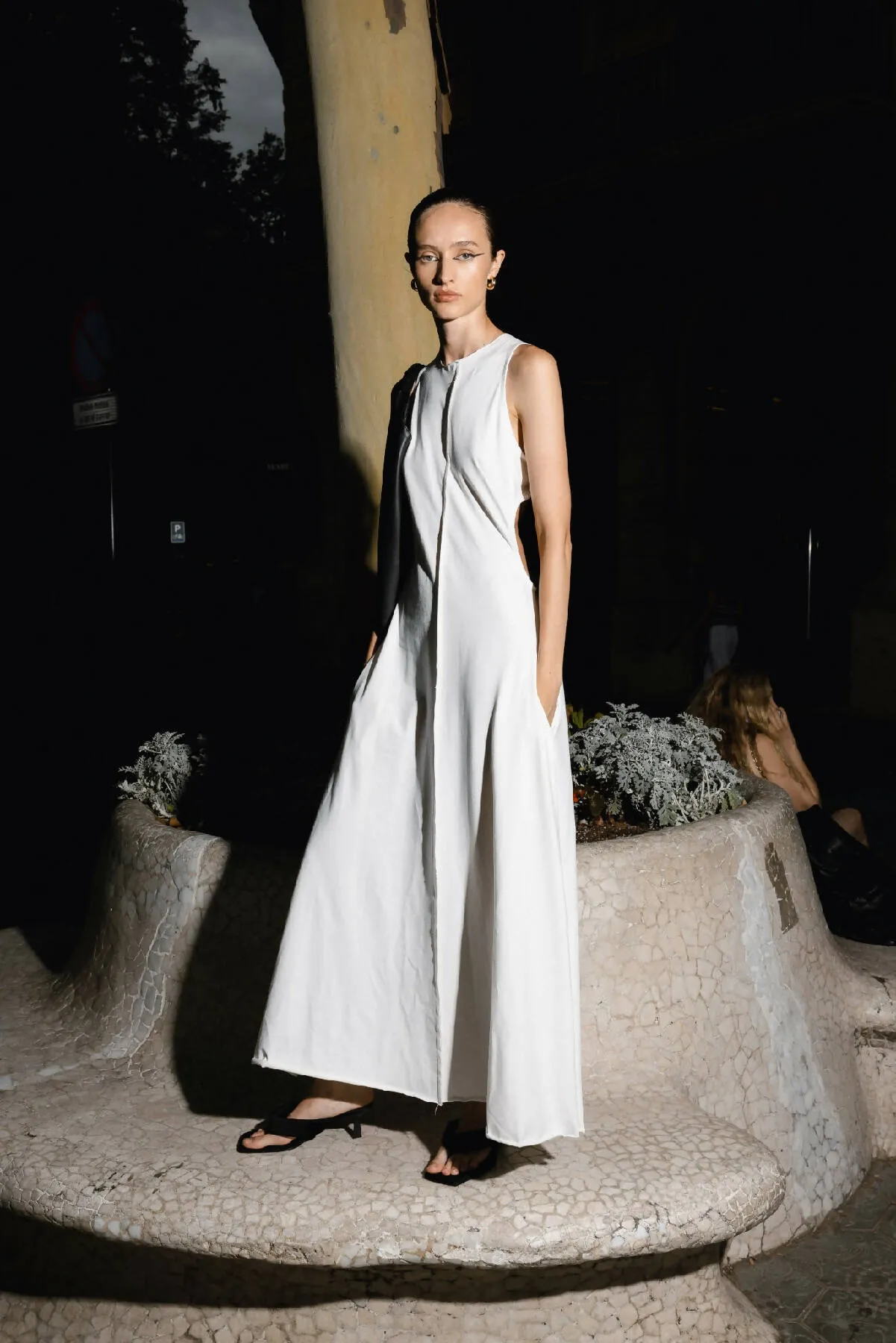 Cut Oval Dress