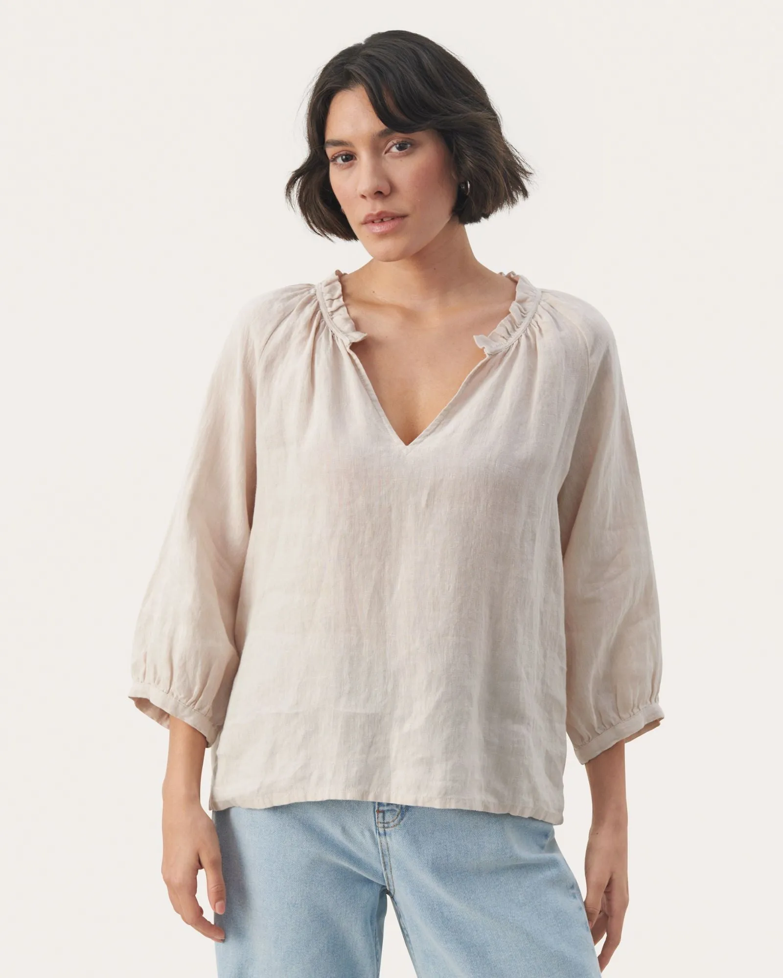 Elody Linen Top
