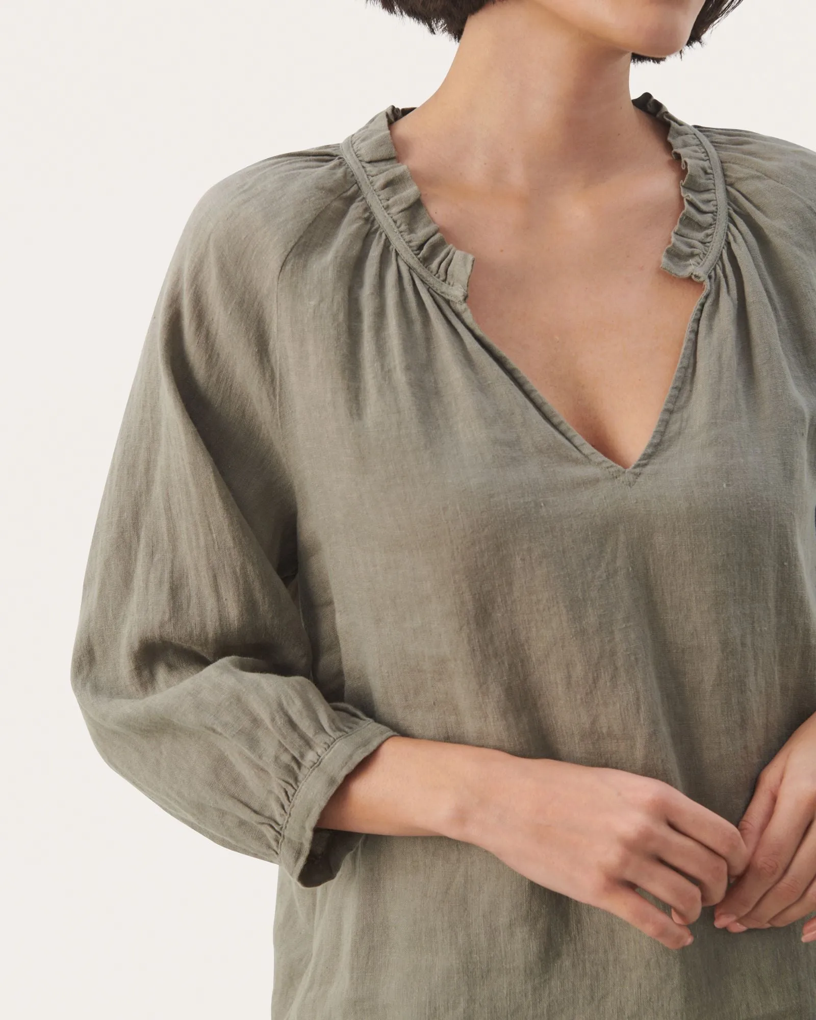 Elody Linen Top