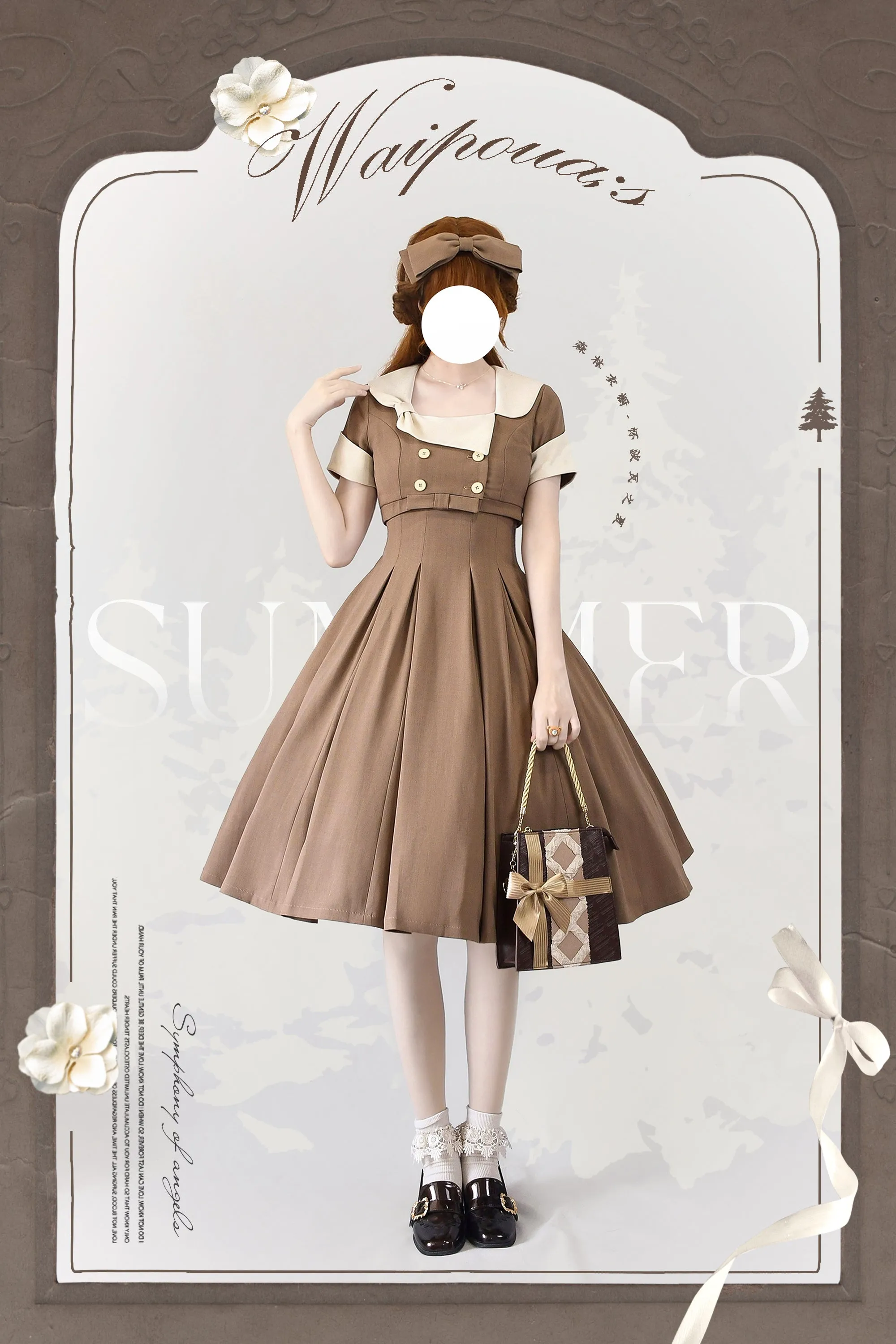 Forest Wardrobe~Waipowa Summer~Elegant and Vintage Lolita Dress