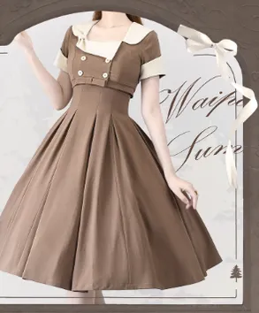 Forest Wardrobe~Waipowa Summer~Elegant and Vintage Lolita Dress