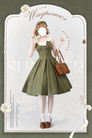 Forest Wardrobe~Waipowa Summer~Elegant and Vintage Lolita Dress