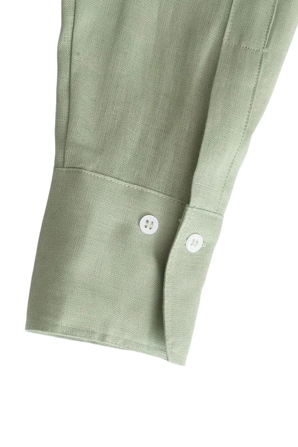 'Harriet' Solid Color Long-sleeve Shirt（6 Colors)
