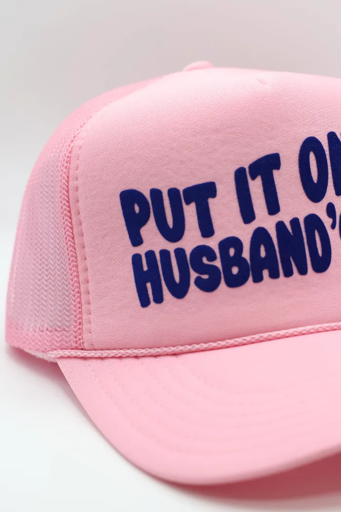 Hubby's Tab Trucker Hat