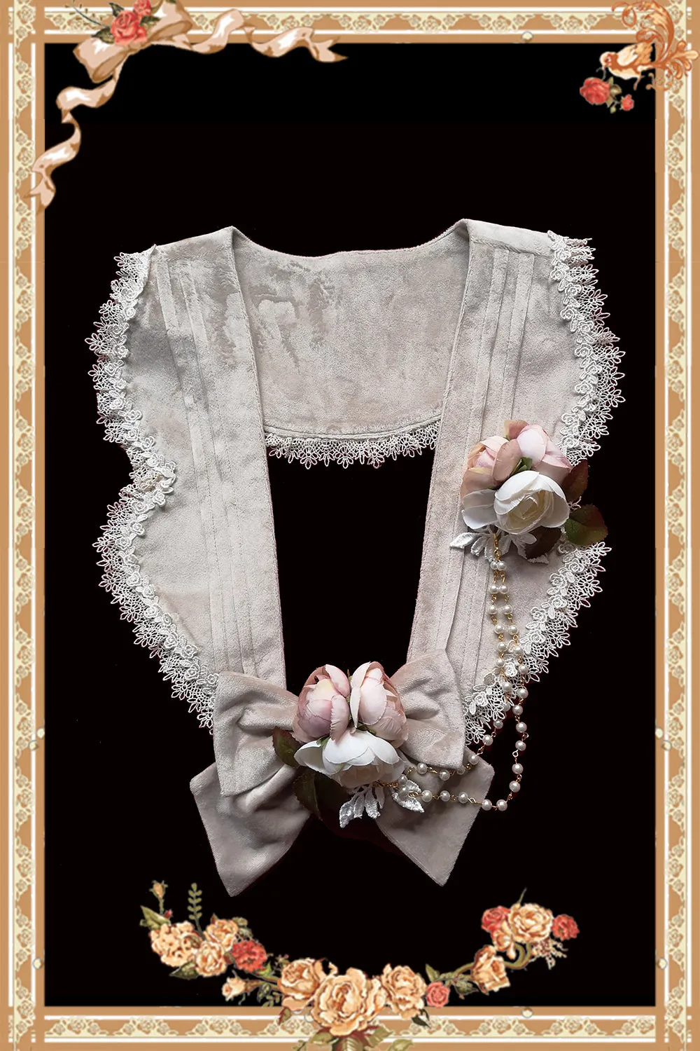 Infanta~Elegant Lolita Accessory Fake Collar