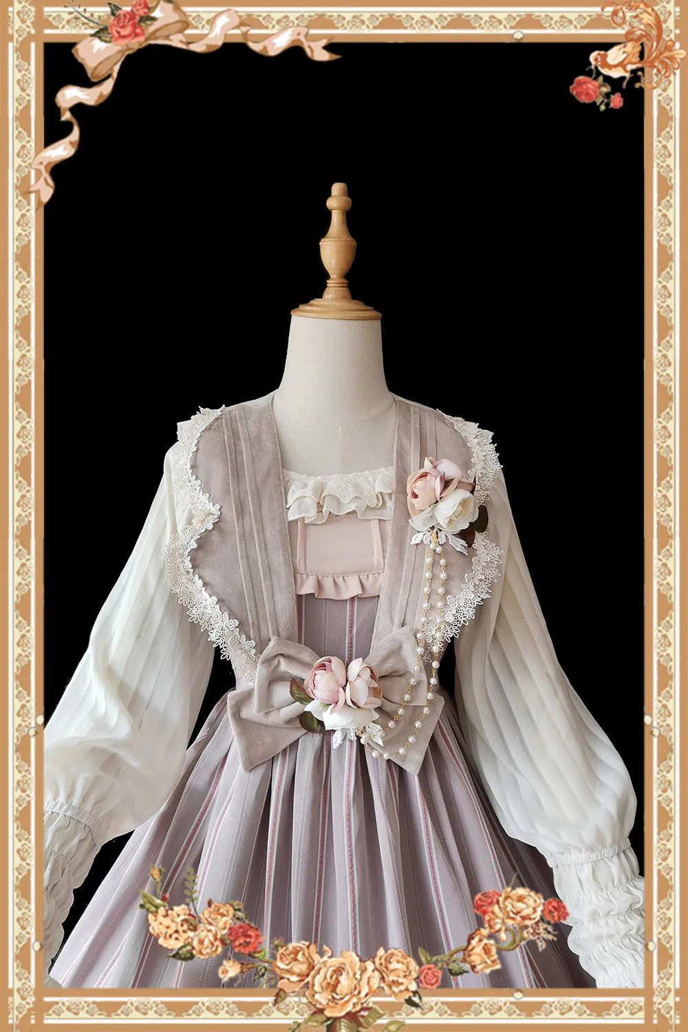 Infanta~Elegant Lolita Accessory Fake Collar
