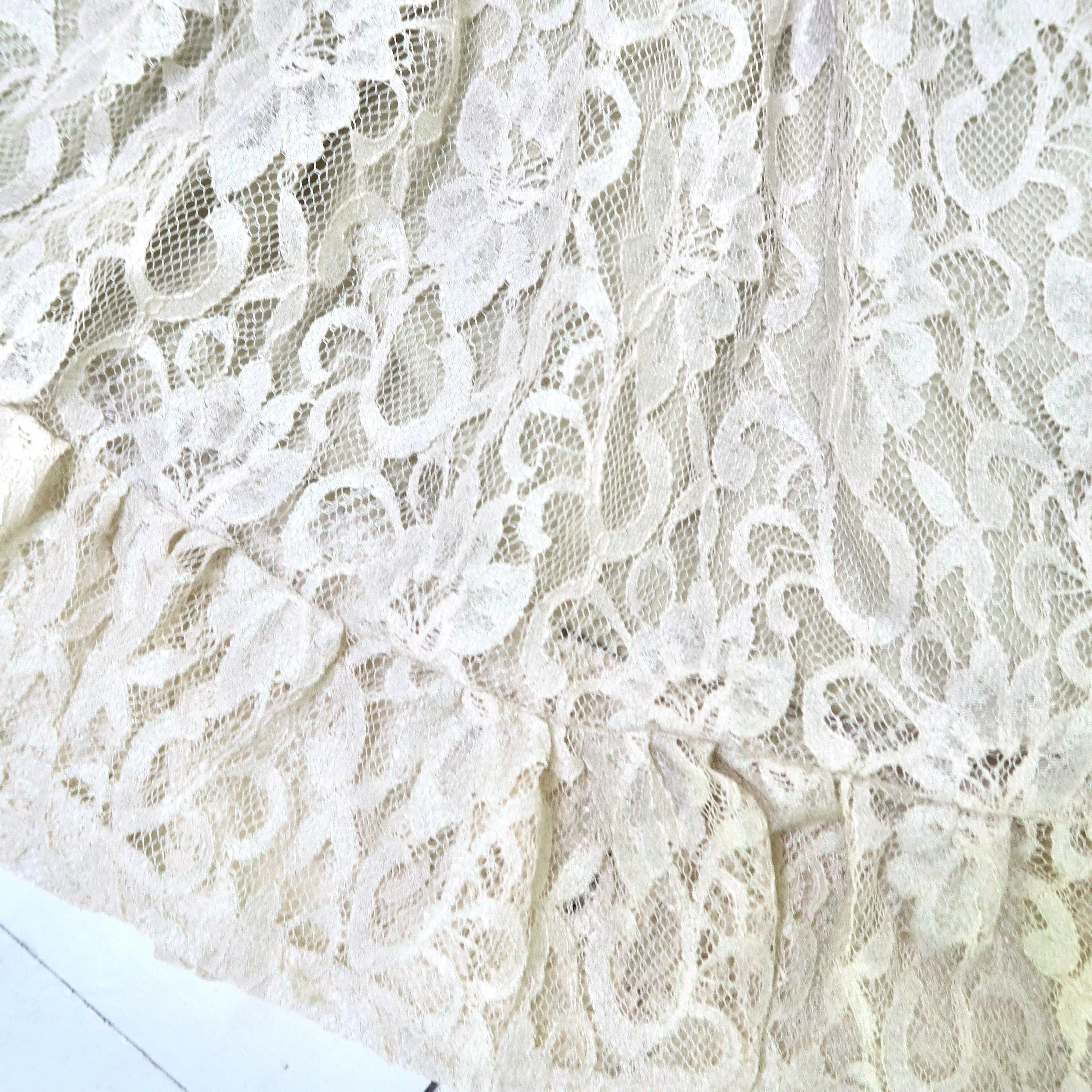 Iris Dress in Nude Soft Lace