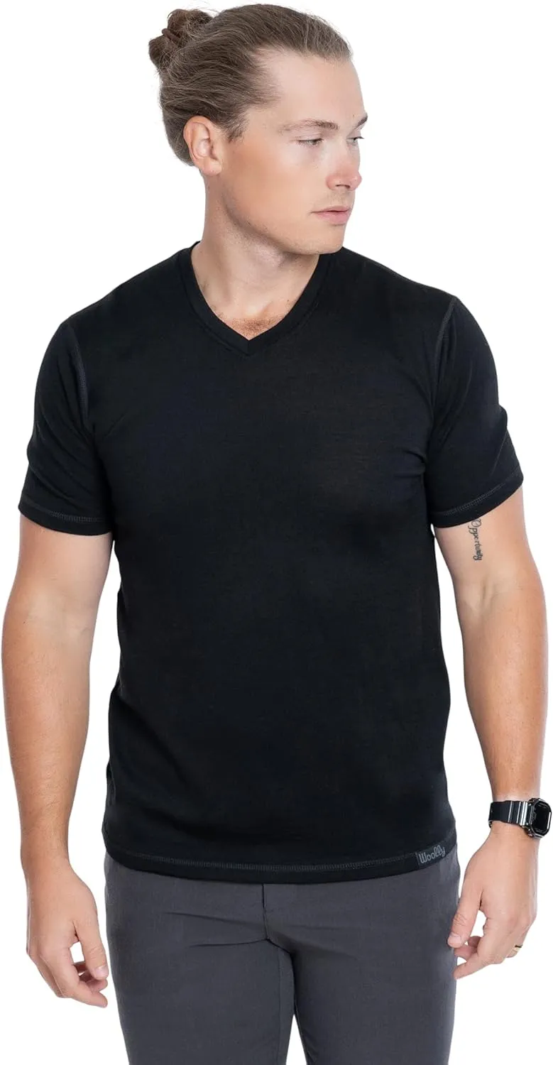 Men's Merino T-Shirt by Woolly | RWS Certified | Soft, Stink Free, Seattle Designed