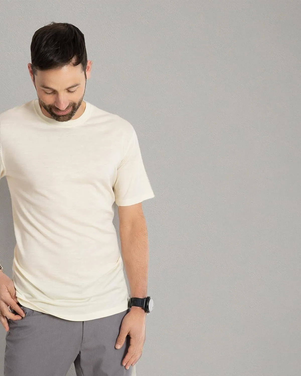 Men's Merino T-Shirt by Woolly | RWS Certified | Soft, Stink Free, Seattle Designed
