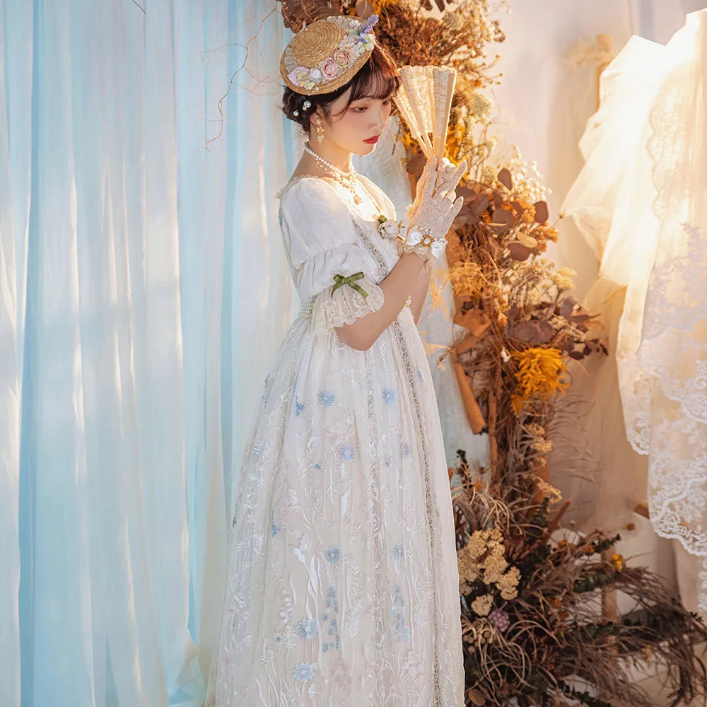 Miss Point~The Sally Gardens~Elegant Lolita Embroidery OP Dress