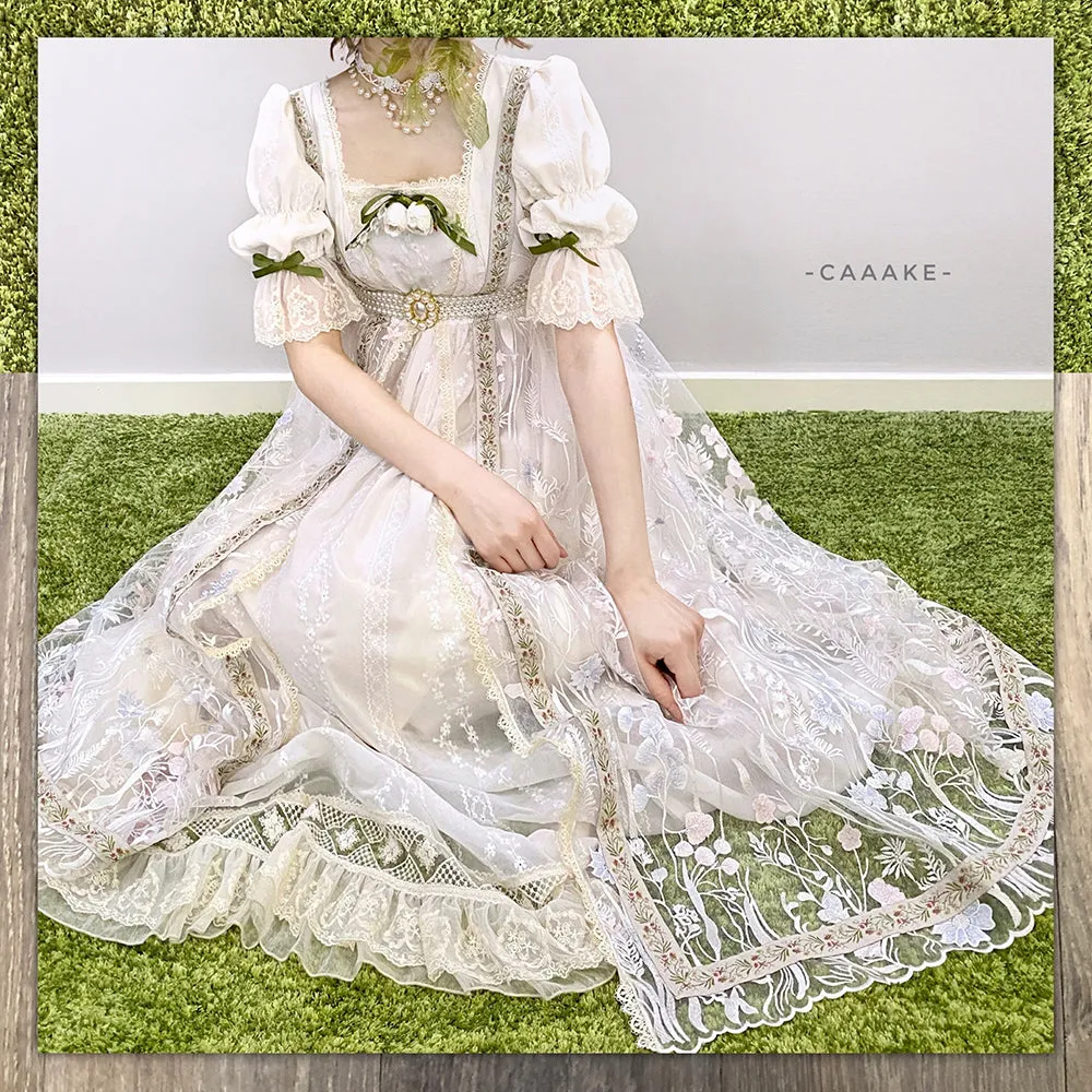 Miss Point~The Sally Gardens~Elegant Lolita Embroidery OP Dress