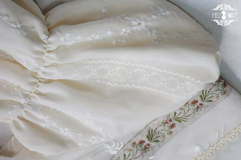 Miss Point~The Sally Gardens~Elegant Lolita Embroidery OP Dress