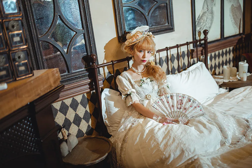 Miss Point~The Sally Gardens~Elegant Lolita Embroidery OP Dress