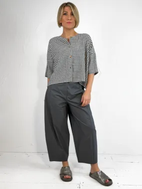 Neirami Shadow 5 Button Blouse
