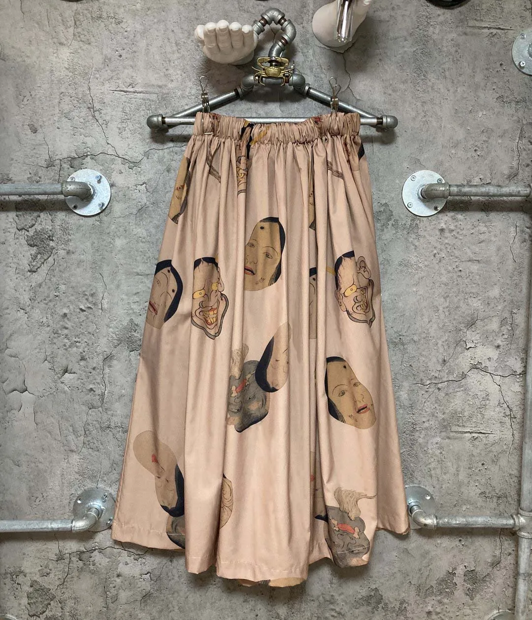 noh mask skirt