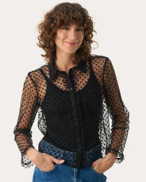 Part Two Marikke Sheer Button Down