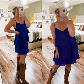 "Bishop" Blue Dress