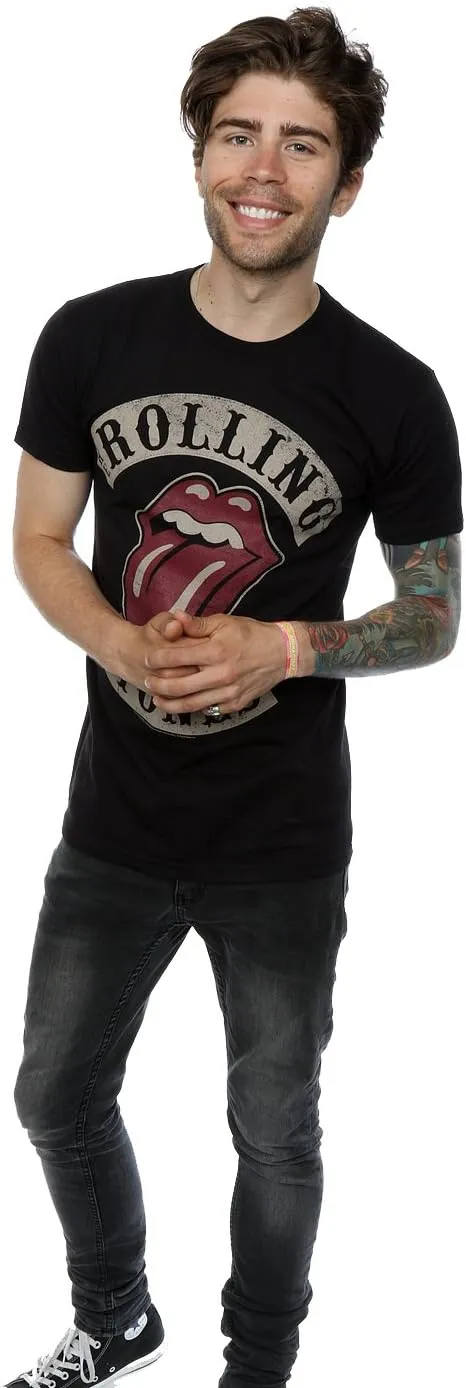 Rolling Stones Men's Tour 78 Soft Fit T-Shirt Black