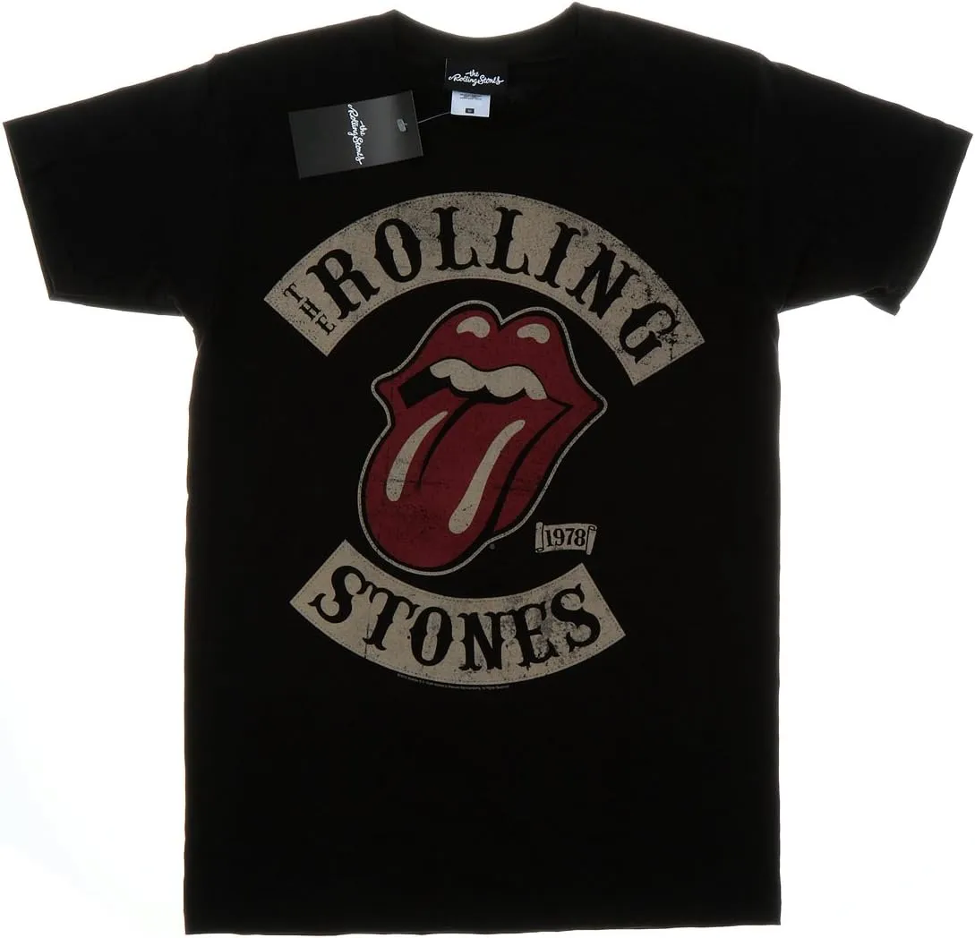 Rolling Stones Men's Tour 78 Soft Fit T-Shirt Black