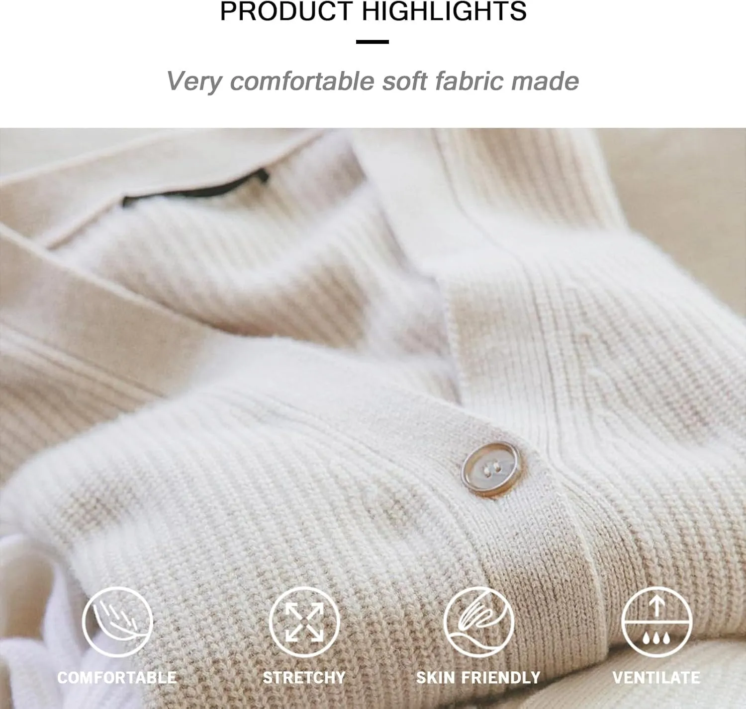 Shy Velvet Cardigan Sweaters for Women 2024 Open Front Oversized Button Lightweight V Neck Loose Cardigans Trendy Outwear