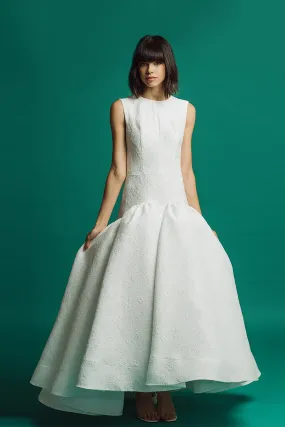 Sleeveless Modified A-line Dress