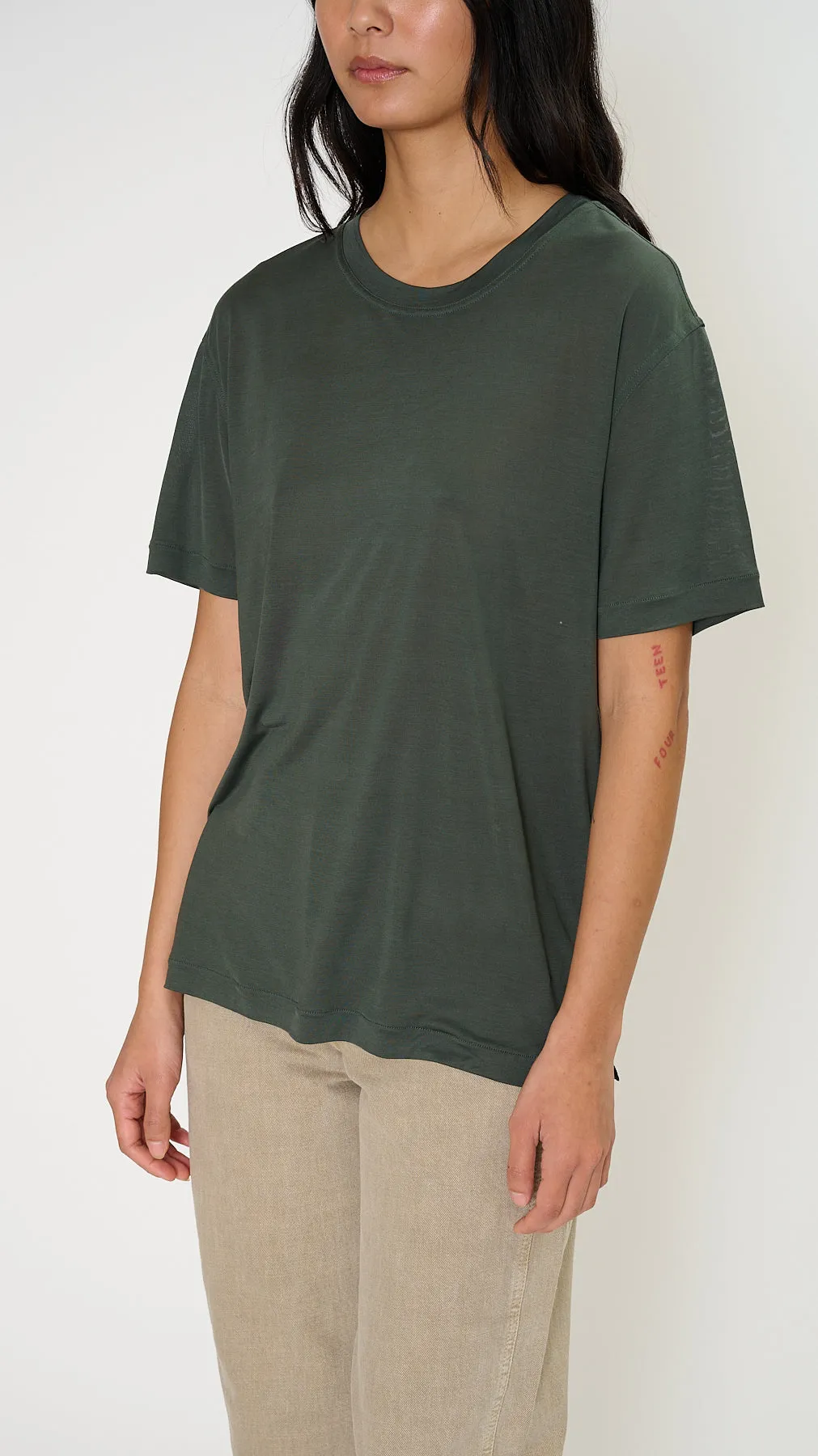 Soft Short Sleeve Tee in Asphalt