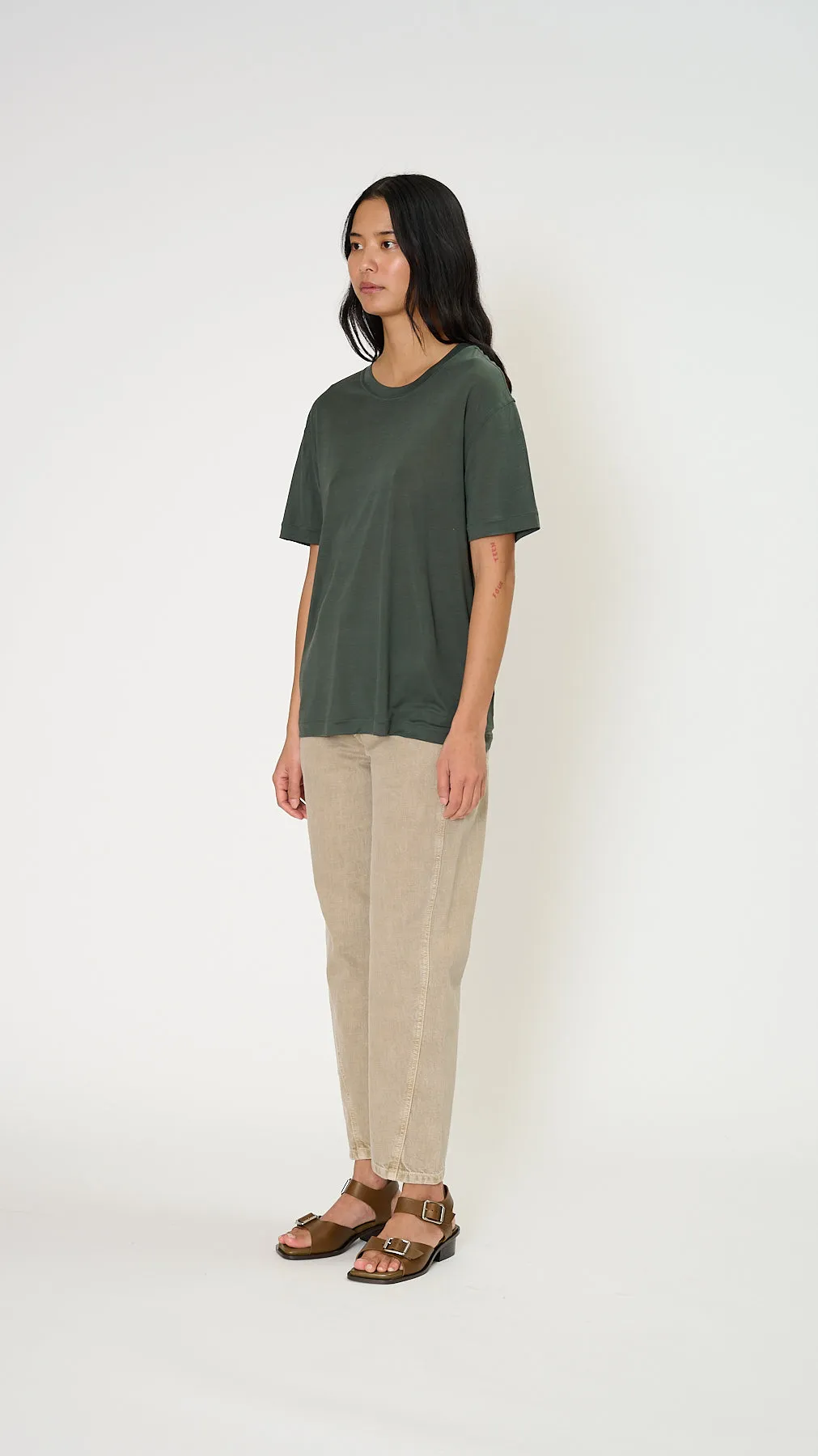 Soft Short Sleeve Tee in Asphalt
