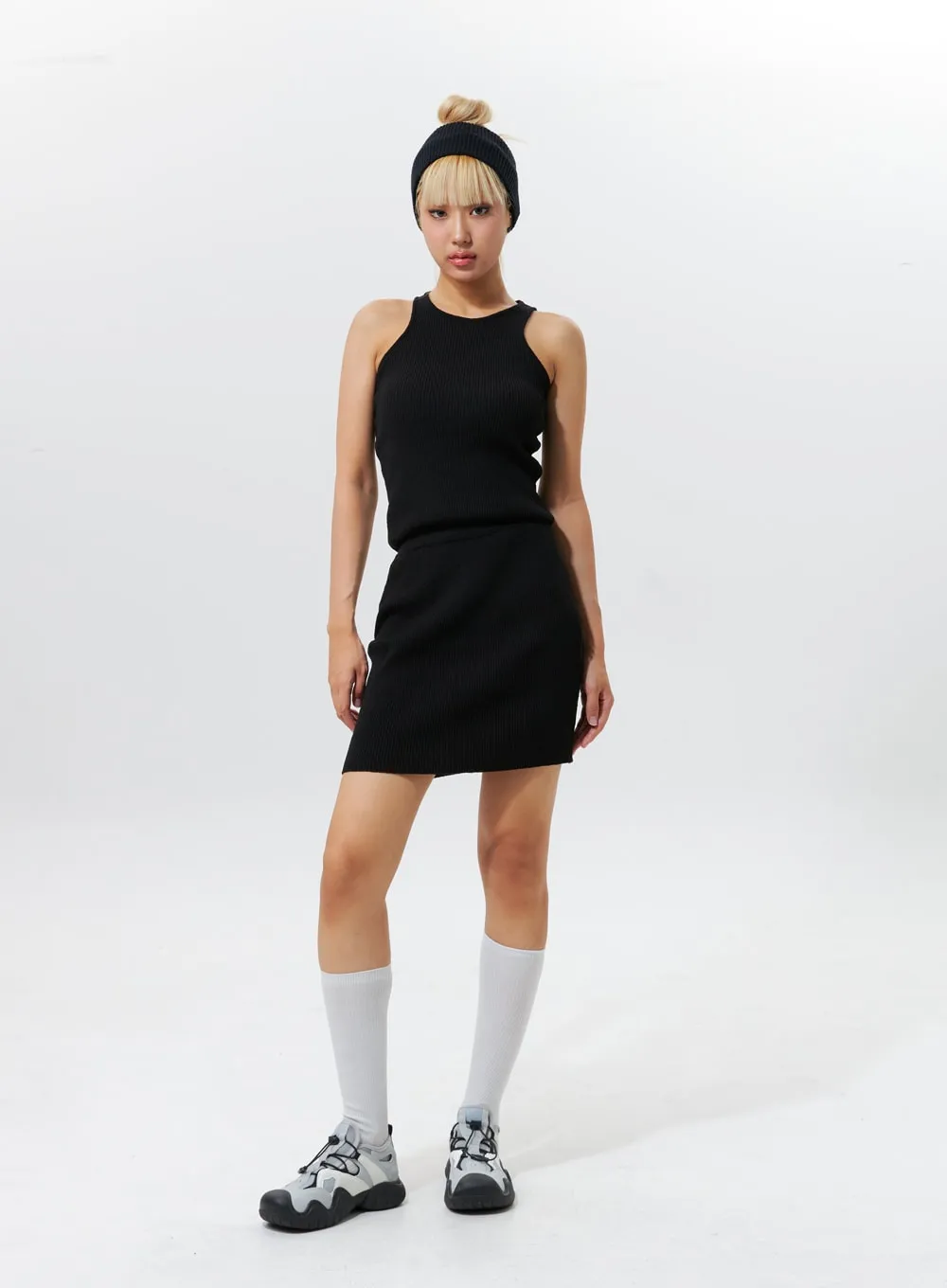 Soft Terry Mini Skirt IG320