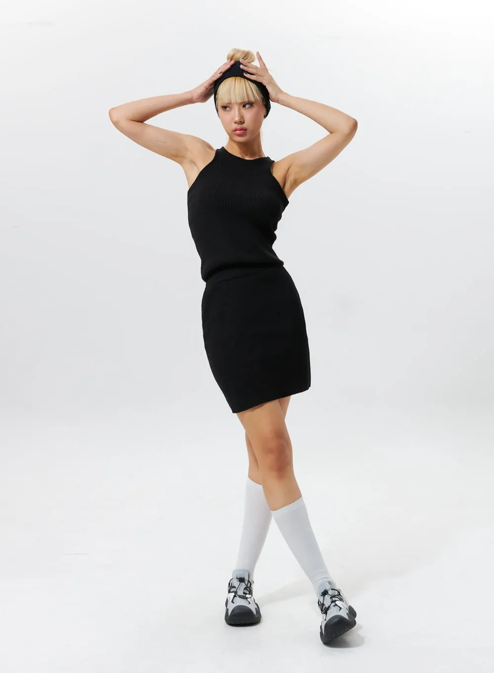 Soft Terry Mini Skirt IG320