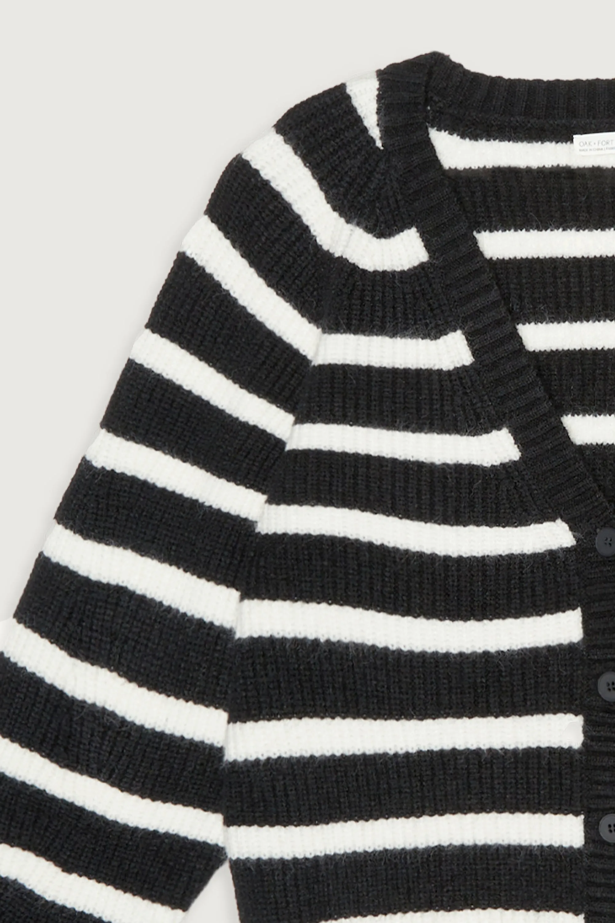 STRIPED CARDIGAN