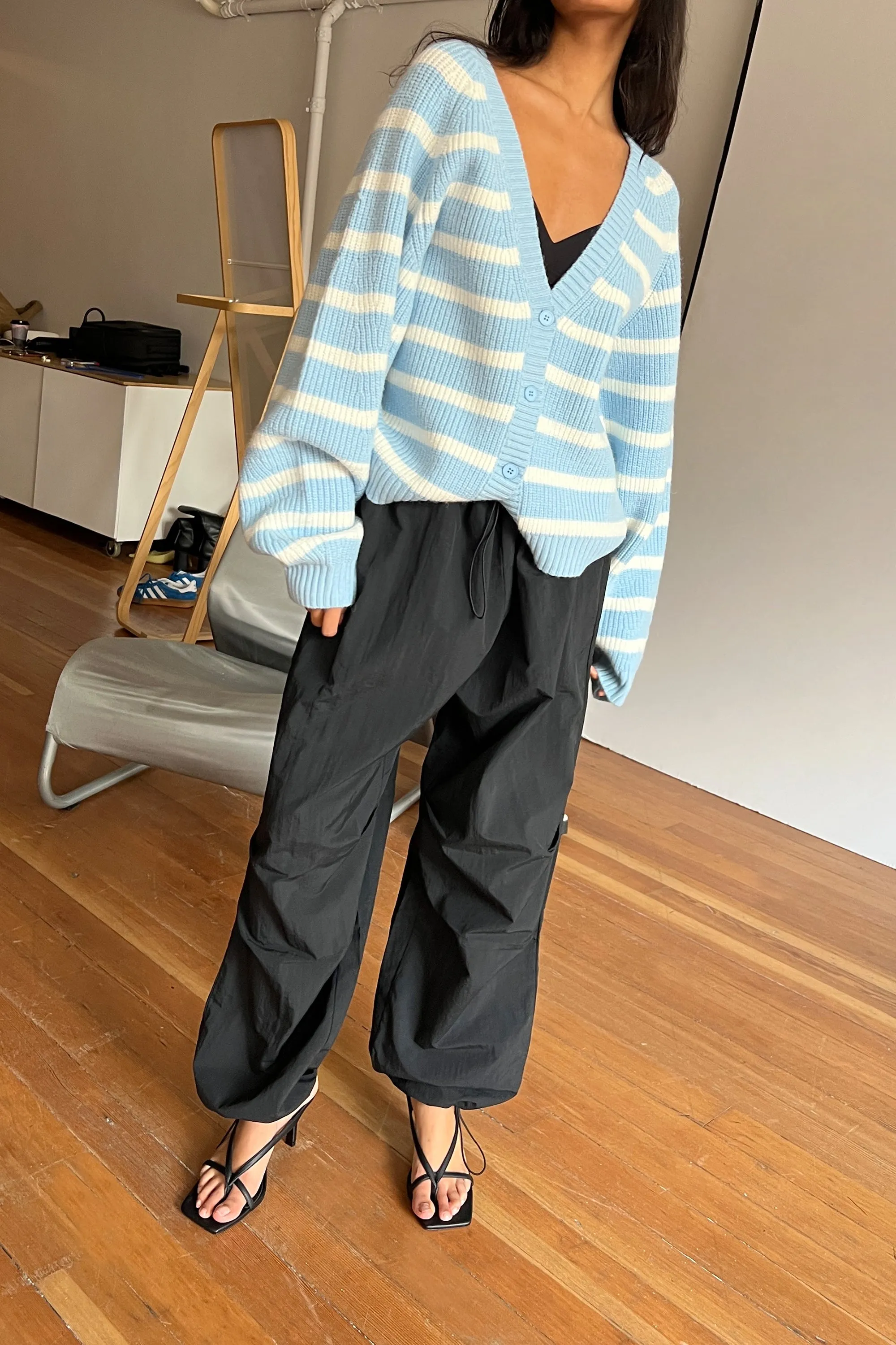 STRIPED CARDIGAN