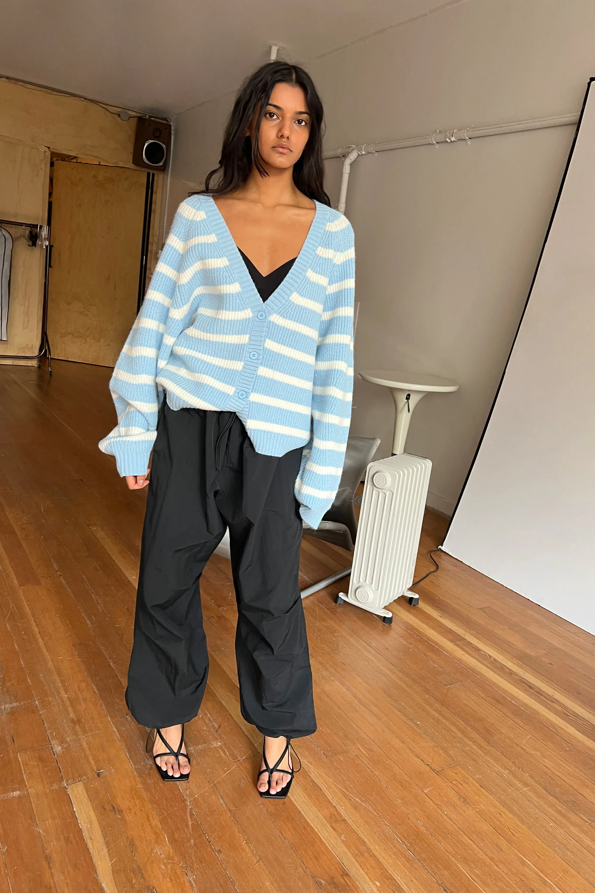 STRIPED CARDIGAN