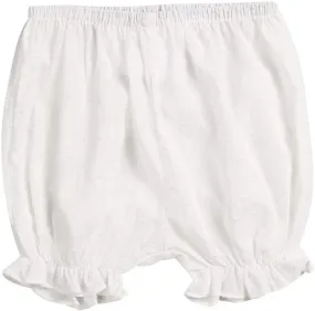 Summer 100% Cotton Girls Shorts White Lace Safety Pants Breathable and Comfortable