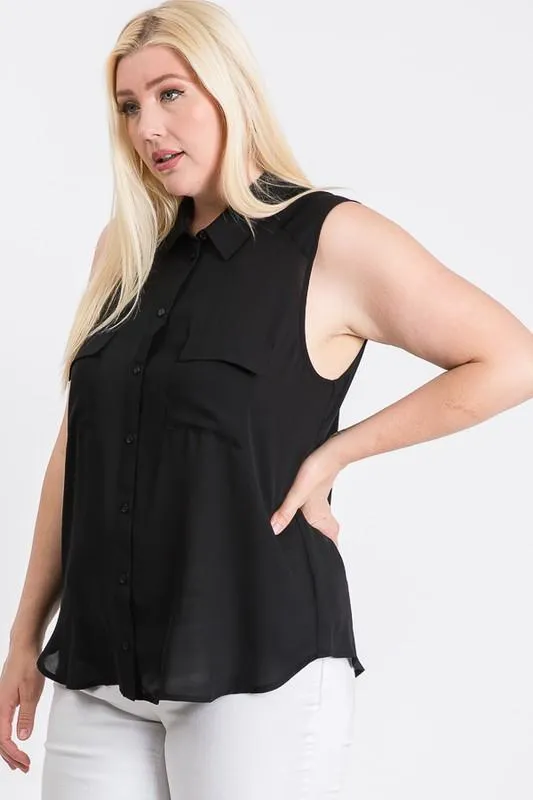 The Not So Classic Buttoned Top