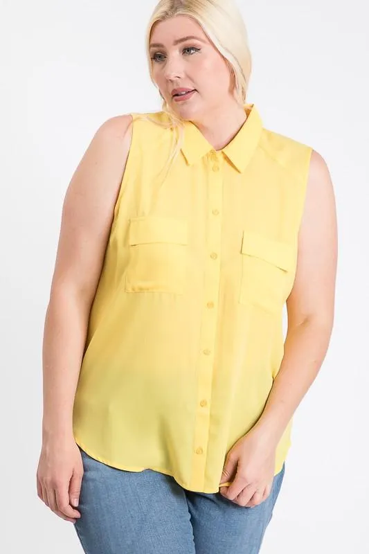The Not So Classic Buttoned Top
