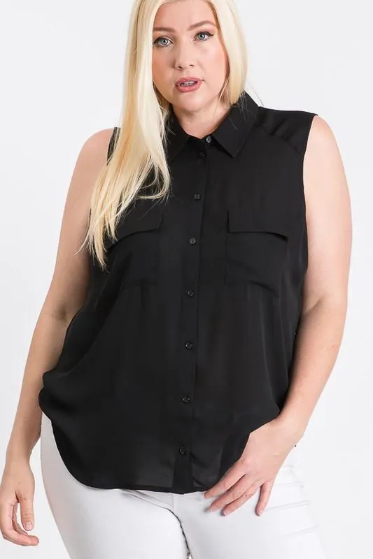 The Not So Classic Buttoned Top