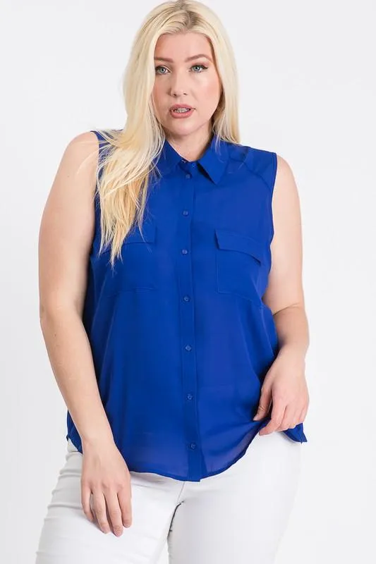 The Not So Classic Buttoned Top