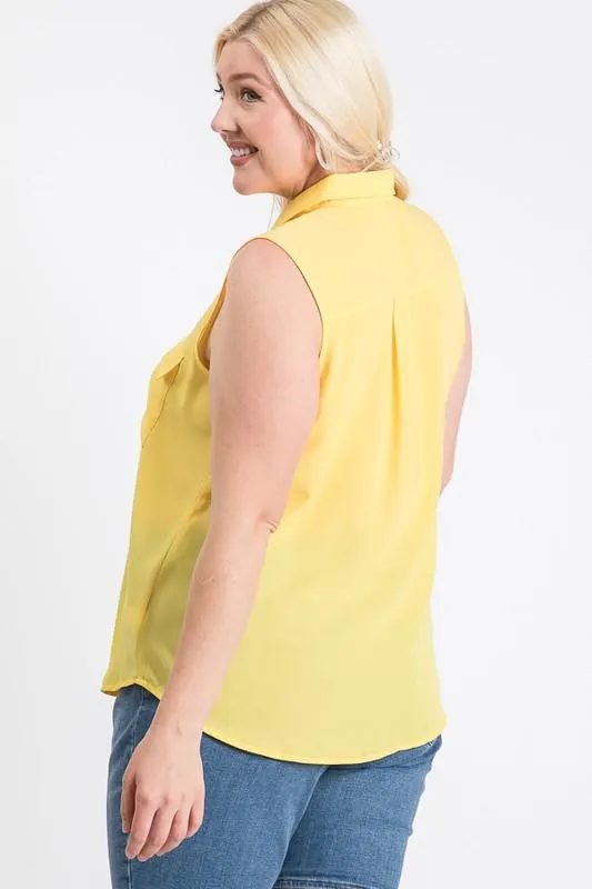 The Not So Classic Buttoned Top