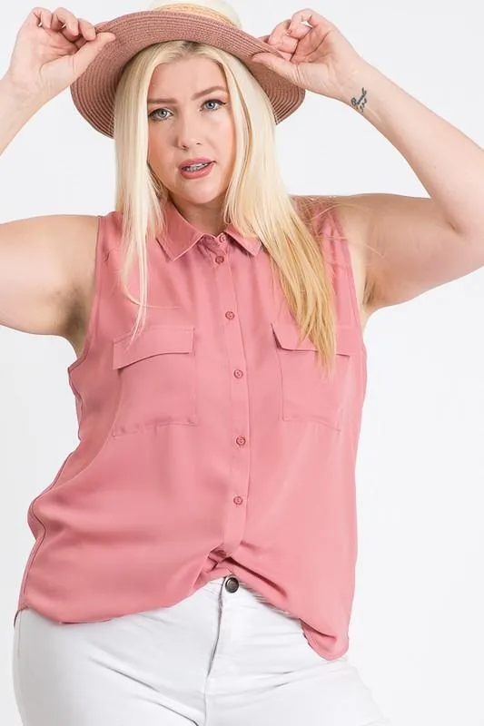 The Not So Classic Buttoned Top