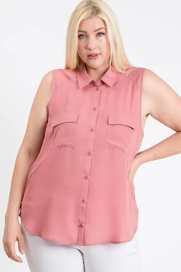 The Not So Classic Buttoned Top