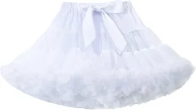 Tutu.kk Baby Girls Tutu Skirt Princess Fluffy Soft Tulle Ballet Birthday Party Pettiskirt (9M-8T)