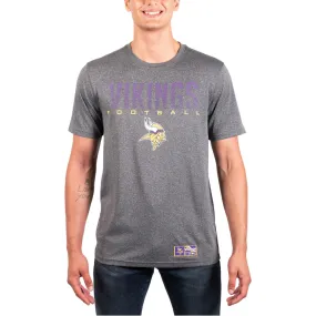 Ultra Game NFL Official Adults Super Soft Supreme Game Day T-Shirt - Unisex Minnesota Vikings|Minnesota Vikings