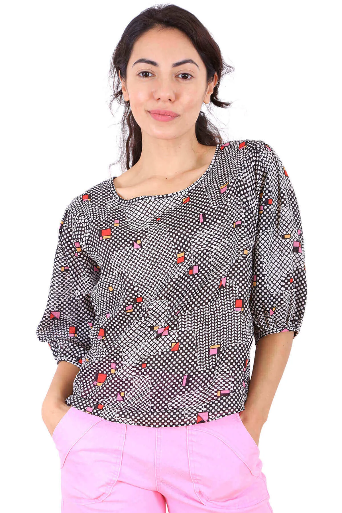 Vera Blouse in Seersucker